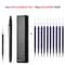Smooth Writing Gel Ink Pens Quick Drying Press Pen for Exams, Homework & Papers