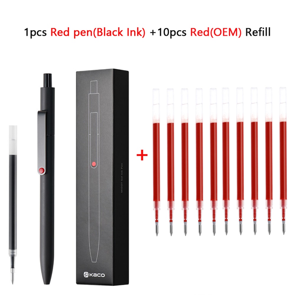 Smooth Writing Gel Ink Pens Quick Drying Press Pen for Exams, Homework & Papers