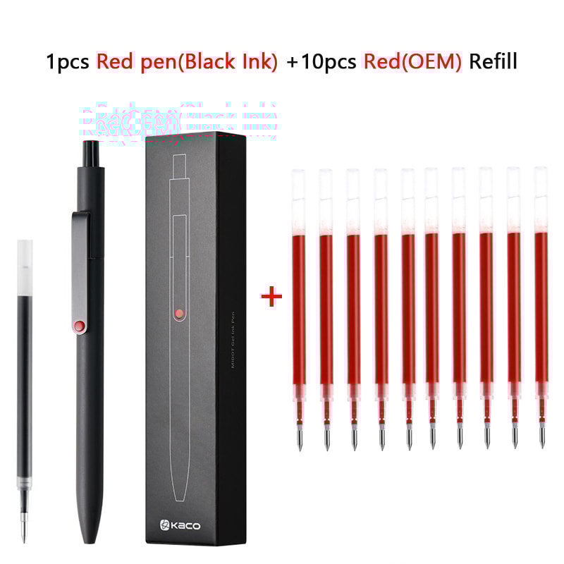 Smooth Writing Gel Ink Pens Quick Drying Press Pen for Exams, Homework & Papers