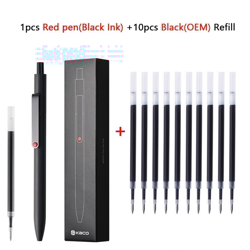 Smooth Writing Gel Ink Pens Quick Drying Press Pen for Exams, Homework & Papers