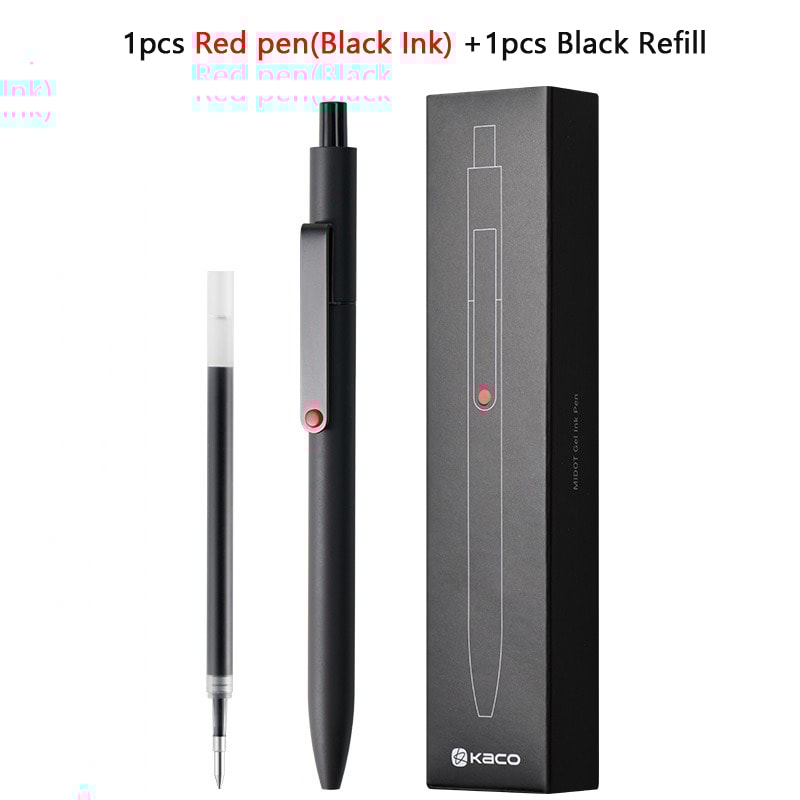 Smooth Writing Gel Ink Pens Quick Drying Press Pen for Exams, Homework & Papers