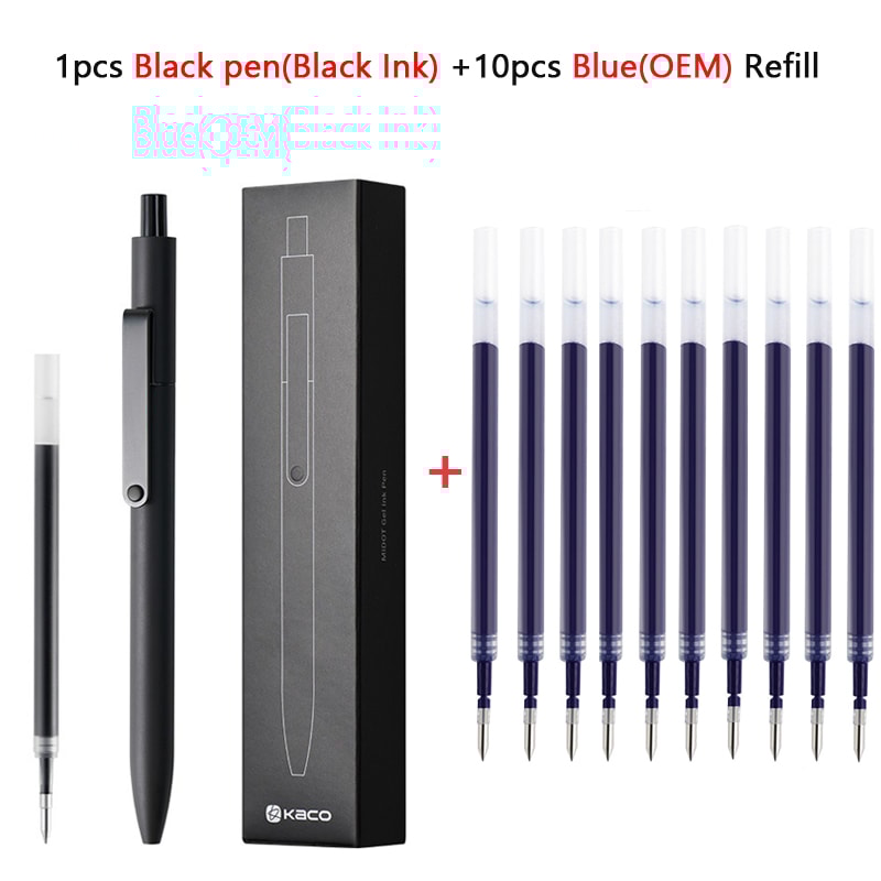 Smooth Writing Gel Ink Pens Quick Drying Press Pen for Exams, Homework & Papers