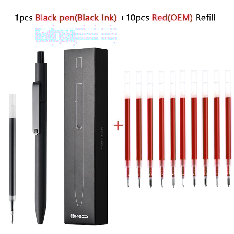 Smooth Writing Gel Ink Pens Quick Drying Press Pen for Exams, Homework & Papers