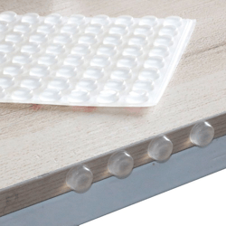 soft silicone furniture pads, self-adhesive cabinet bumpers, door stopper, protective cushion & rubber damper
