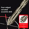 HighFourEdged Serrated Eccentric Drill Bit Dry Drilling For Ceramic Tiles Glass Marble Concrete 2