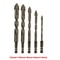 HighFourEdged Serrated Eccentric Drill Bit Dry Drilling For Ceramic Tiles Glass Marble Concrete 9
