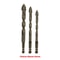 HighFourEdged Serrated Eccentric Drill Bit Dry Drilling For Ceramic Tiles Glass Marble Concrete 7