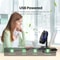 Gaiatop Portable USB Desk Fan, 90° Adjustable, Ultra-Quiet 4-Speed Cooling Fan for Home, Office & Travel