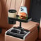 360° Rotating Car Cup Phone Holder – Adjustable Stand Mount & Food Organizer Tray