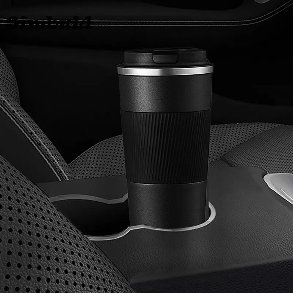 Stainless Steel Reusable Coffee Cup Reusable Travel Coffee Mug for Office & Car