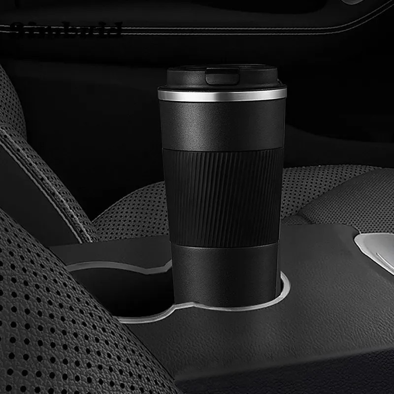 Stainless Steel Reusable Coffee Cup Reusable Travel Coffee Mug for Office & Car
