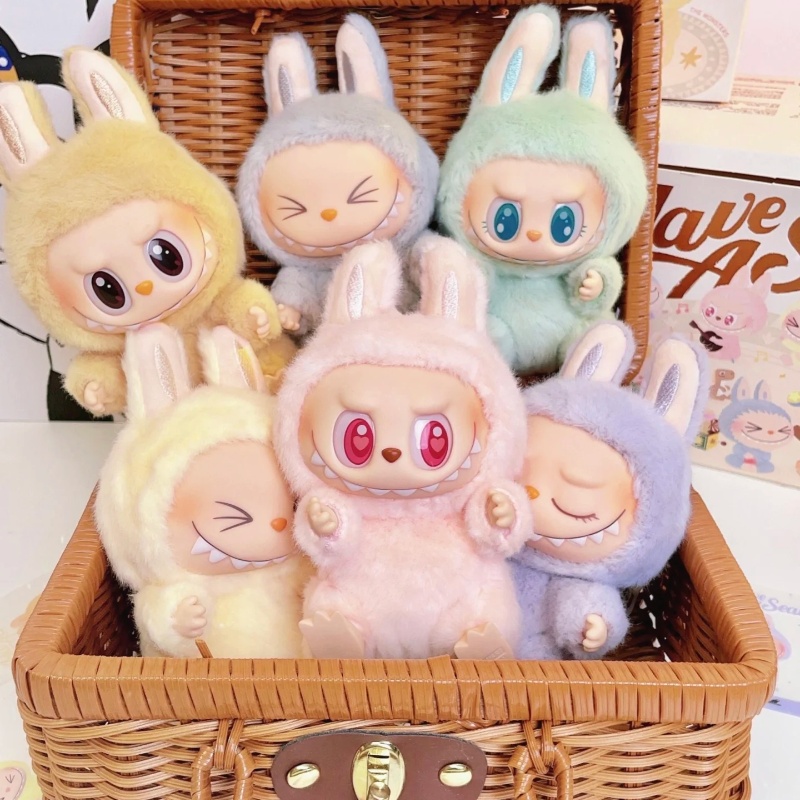 Anime Doll Keychain 2nd Generation Vinyl Pendant Toy Cute Girlfriend Birthday Gift Party Series C