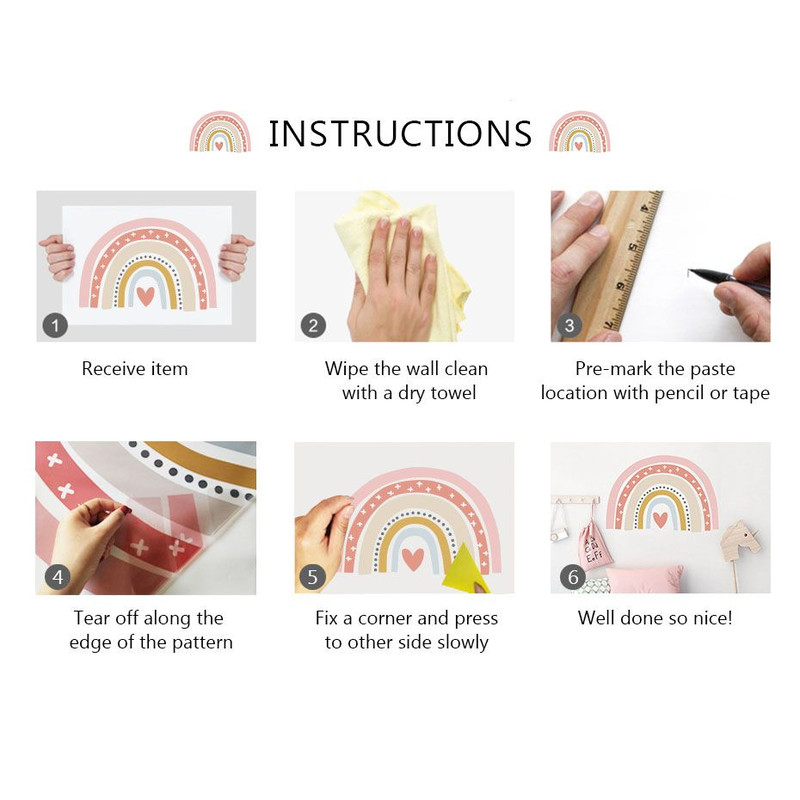 I Am Kind I Am Brave I Am Loved Translucent Vinyl Affirmations Sticker Inspirational Wall Art For 3