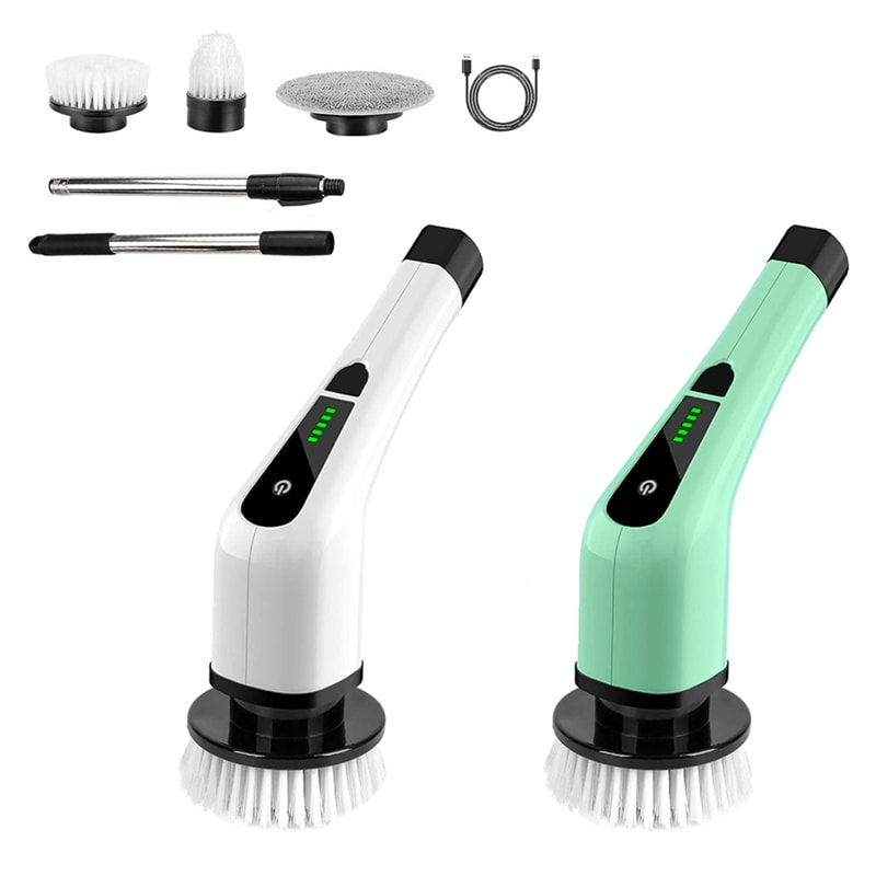 9 In 1 Electric Cleaning Brush Spin Scrubber For Kitchen Bathroom Floors MultiPurpose Cleaning Gadg 5