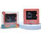 Mini ATM Piggy Bank Retro Password Money Box For Cash  CoinsRotating Dial Safe With Automatic Depos 7