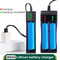 18650 Battery Charger 1/2/4 Slot USB Charger for Rechargeable Lithium Batteries (16340, 14500, 18650)