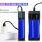18650 Battery Charger 1/2/4 Slot USB Charger for Rechargeable Lithium Batteries (16340, 14500, 18650)