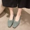 Breathable Mesh Fashion Flats For Women Spring Summer Flat Shoes With Square Toe Soft Sole 5