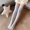 Womens Winter Warm Coral Fleece Thigh High Socks