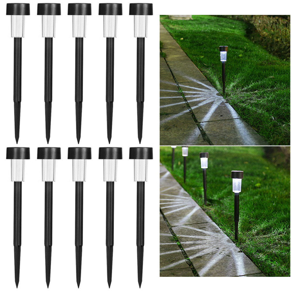 Smart SolarPowered Outdoor Lawn Lamps Waterproof Garden Lights Rain LED Intelligent Lighting 7