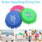 Splash Water Flying Disc Toys Fun Water Toys For Kids Adults Flying Spinner Toy For Beach Park Ba 2