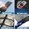 504LED UltraBright Solar Street Light Wide Angle Motion Sensor Remote Control EnergyEfficient Wate