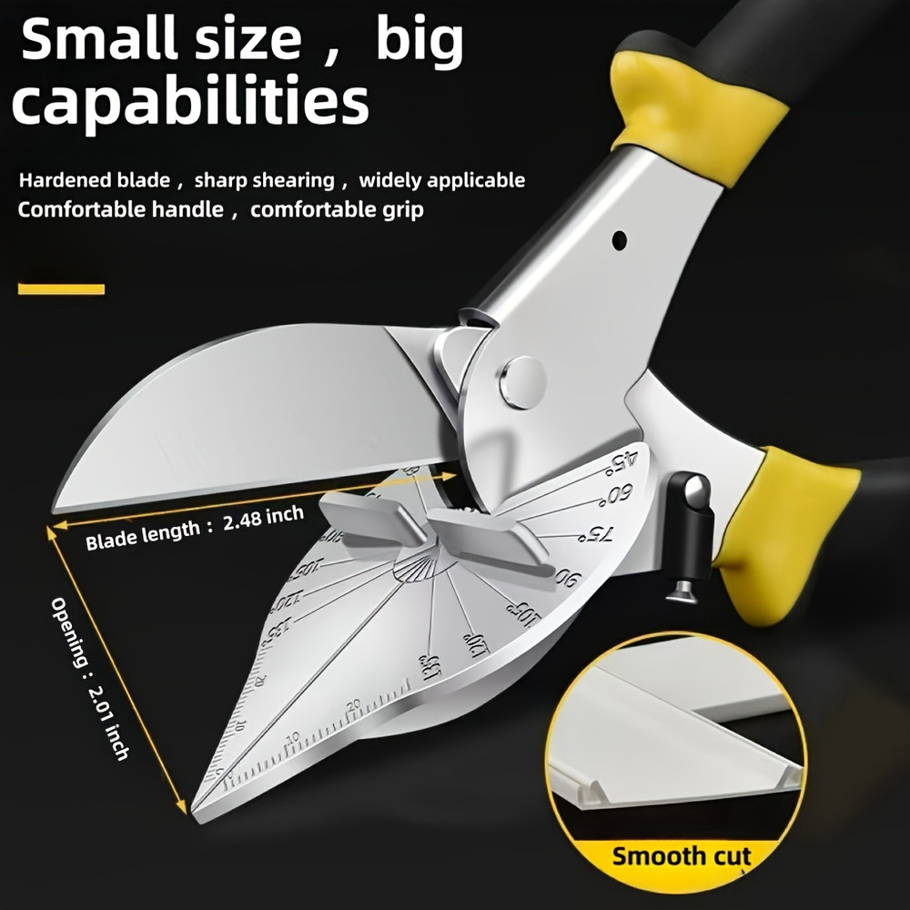 Professional Lightweight Pipe Scissors Multipurpose Scissors For Plumbers Sharp Versatile Cutting 2