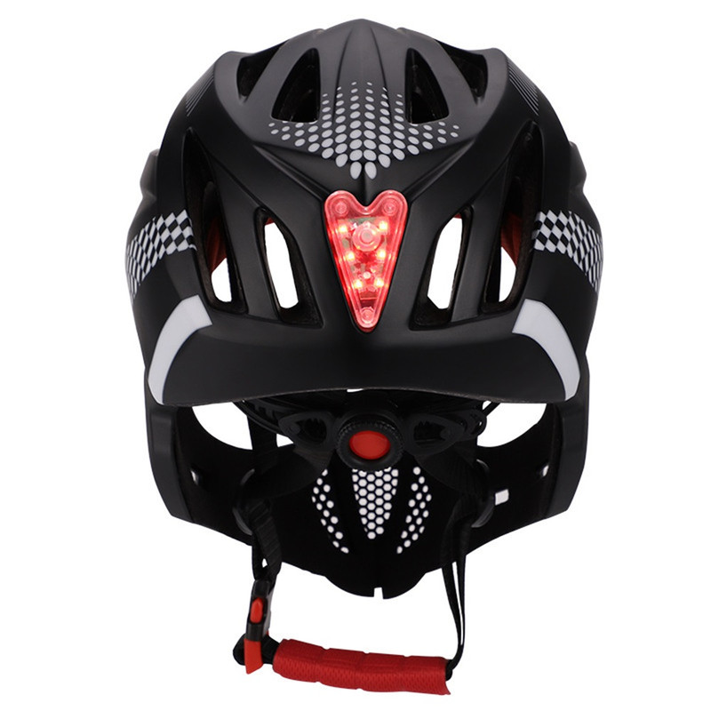 Kids Full Covered LED Bike Helmet, MTB Balance Bike Sports Safety, Downhill Scooter BMX Child Protective Gear