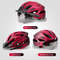 MTB Bike Helmet Ultralight Cycling Helmet With LED Lights Integrally Molded Safe Sports Hat Goggles 2
