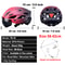 MTB Bike Helmet Ultralight Cycling Helmet With LED Lights Integrally Molded Safe Sports Hat Goggles 5