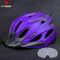 MTB Bike Helmet Ultralight Cycling Helmet With LED Lights Integrally Molded Safe Sports Hat Goggles 6