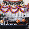 Halloween Tinsel Garland, Purple Tinsel Garland, Pumpkin Bat Halloween Decoration, Indoor Outdoor Garden Party Porch