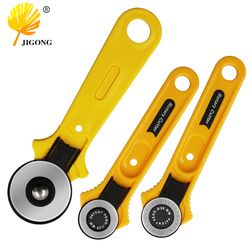 rotary cutter 28mm 45mm, patchwork tailor round knife with scale, leather craft fabric cutting tools