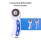 45mm Rotary Cutter with Ergonomic Rubber Handle, Cutting Machine Rolling Cutter, Safety Lock for Fabric Leather