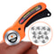 Rotary Cutter Leather Cutting Tool Fabric Circular Blade Knife For DIY Sewing Quilting Patchwork Cr 0
