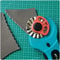 Rotary Cutter R45mm Patchwork Roller, Fabric Quilting Cutting Tools for Cloth, Leather Paper Craft and Sewing