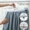Round Spirals Sheet Hanger,Multi Functional Balcony Rotating Spirals Drying Rack for Quilt, Bed Sheets, & Clothes