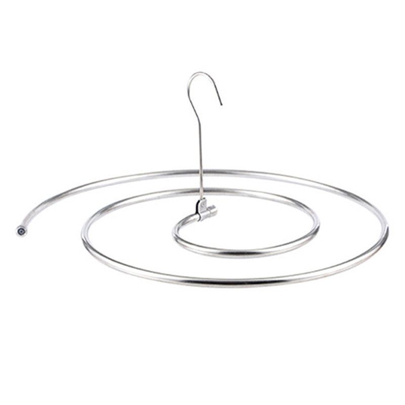 Round Spirals Sheet Hanger,Multi Functional Balcony Rotating Spirals Drying Rack for Quilt, Bed Sheets, & Clothes