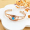 Turquoise Inlay Magnetic Bracelet For Women Pure Copper Adjustable Healing Jewelry Ideal Mothers D 3
