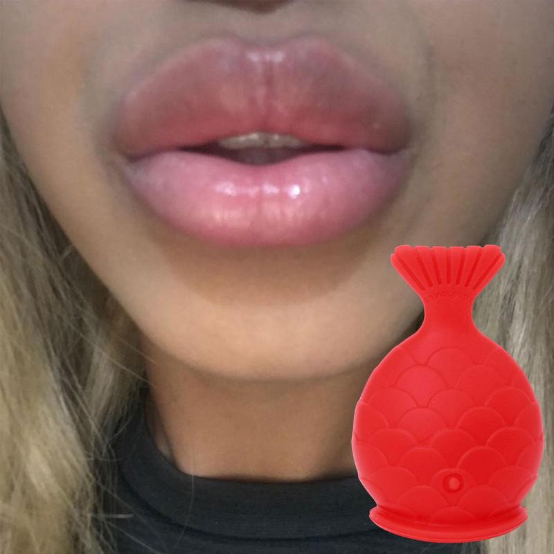 Silicone Lip Plumper Tool For Women Fish Mouth Shape For A Sexy Natural Full Lip Look 4