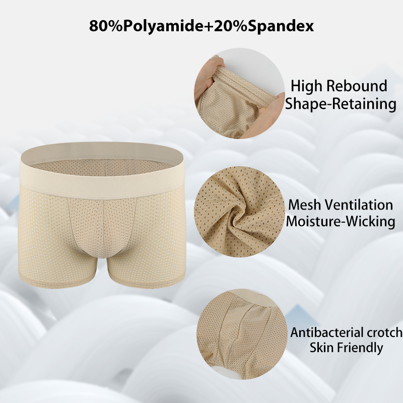 Mens Butt Enhancer Underwear Sexy Boxer Shorts With Removable Padded Hip Lifter Soft Shapewear  Hig