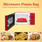 4Minute Microwave Potato Cooker Bag Reusable Red Pouch For Baking Perfect Potatoes Quickly Express 4