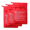 4Minute Microwave Potato Cooker Bag Reusable Red Pouch For Baking Perfect Potatoes Quickly Express 8