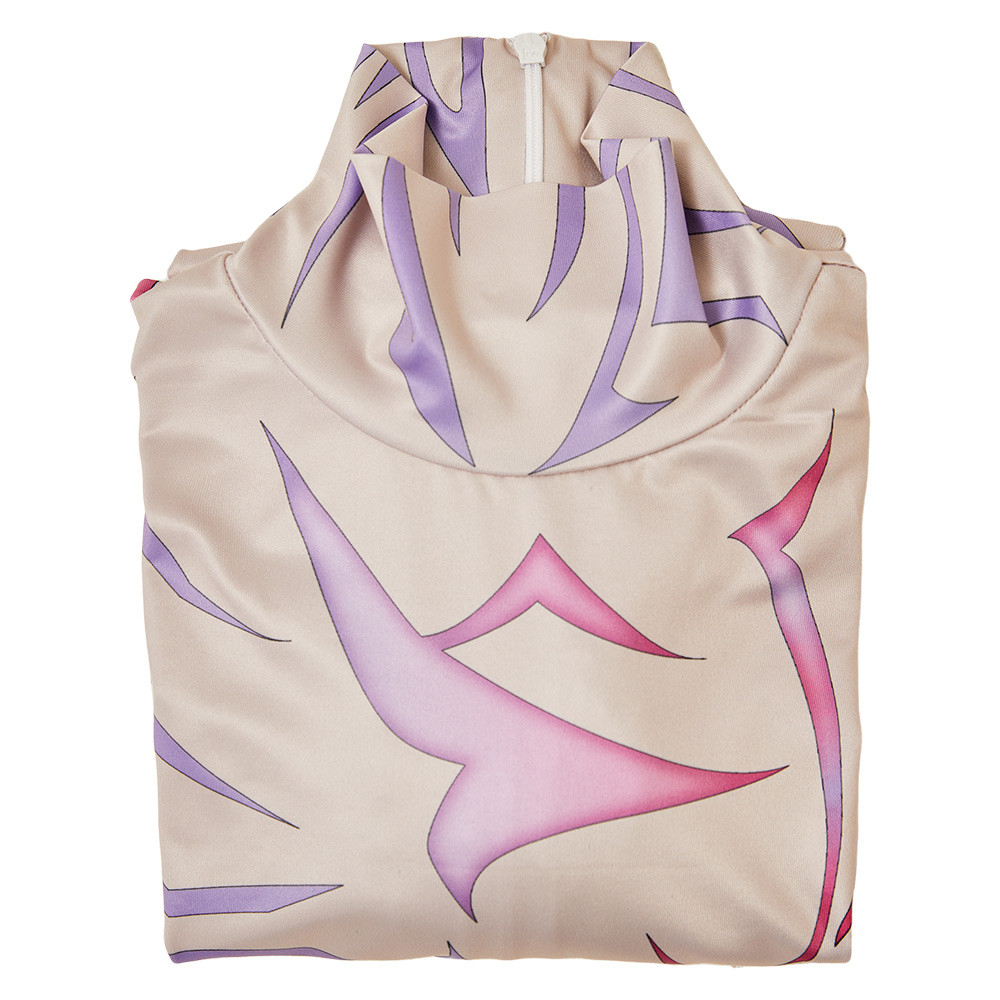 Demon Hunter of KPop Rumi Jinu Cosplay Tatto Tops Costume Unisex Disguise Devil Tattoo Undercoat Outfits Gloves Hallowee