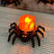 Halloween Spider Light - Scary LED Night Light for Indoor/Outdoor Horror Decor, Haunted House Party Supplies, and Themed