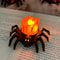 Halloween Spider Light - Scary LED Night Light for Indoor/Outdoor Horror Decor, Haunted House Party Supplies, and Themed
