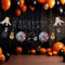 Wednesday Themed Party Supplies, Horror Birthday Banner, Halloween Decorations Kit with Wednesday Inspired Party Banner