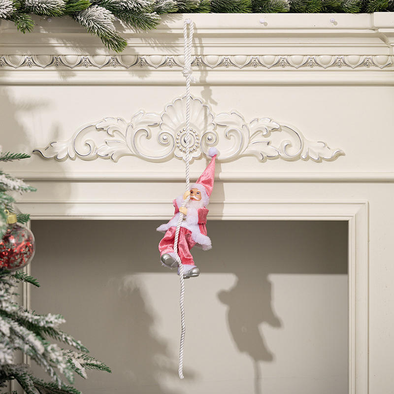 Merry Christmas Hanging Doll Decoration, Santa Claus Pendant for Cristmas Tree, Home Festive Decor