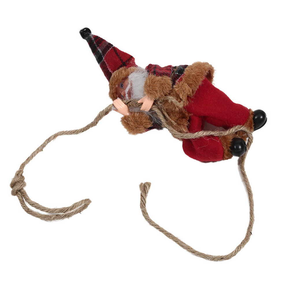 Merry Christmas Hanging Doll Decoration, Santa Claus Pendant for Cristmas Tree, Home Festive Decor
