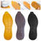 Shoe Sole Repair Kit,1Pair Cuttable Non Slip Rubber Outsoles, Replace Worn Soles & Enhance Grip with DIY Stickers & Pads